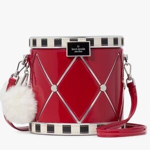 ♠️New kate spade Oh What Fun Toy Store 3D Drum Crossbody KI970